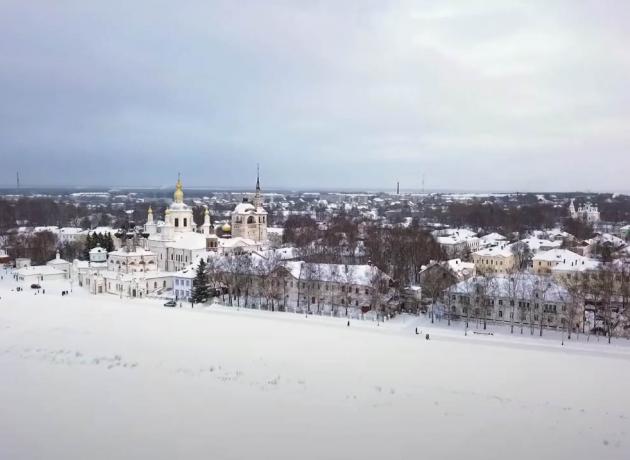 Вид на Великий Устюг