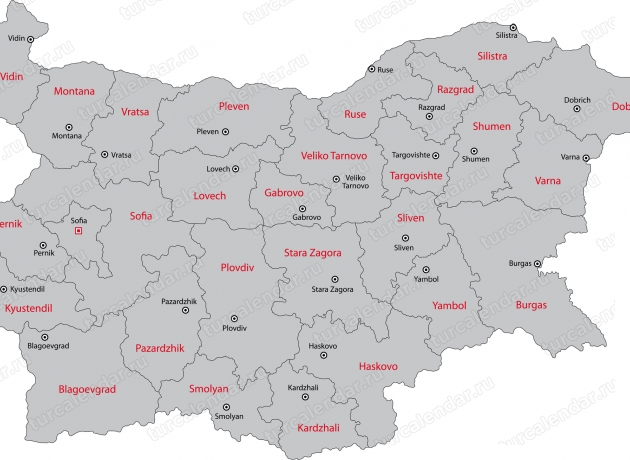 Районы Болгарии