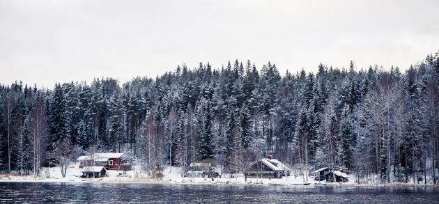 В декабре в Финляндию приезжают для отдыха на горнолыжных курортах и незабываемой встречи нового года