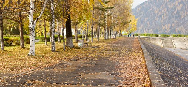 Погода в Красноярске в октябре стоит по-настоящему осенняя, а ближе к ноябрю уже почти зима