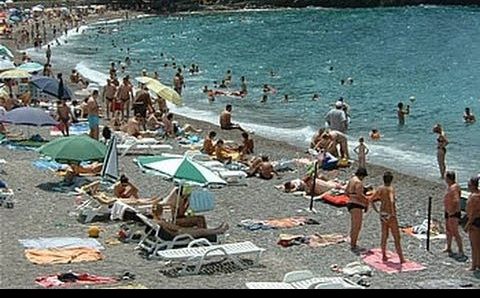 Черногория: MONTENEGRO LUCICE. PETROVAC. Пляж Лучице.Петровац. Черногория.