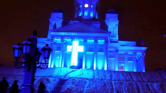 Январь: Season Of Light 2011 / Valon Vuodenaika 2011, Helsinki (Senate Square), HD Quality