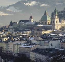 Зима в Австрии довольно мягкая, но снежная