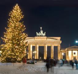 Зима в Берлине характеризуется влажной и умеренно холодной погодой