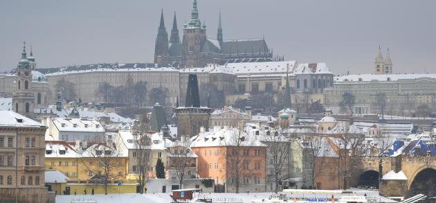 Февраль в Чехии может вдаться промозглым и холодным 