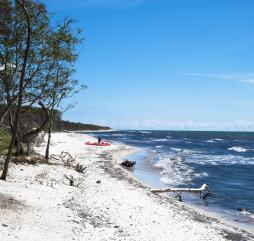 Море в Дании очень прохладное, купальный сезон длится всего пару месяцев