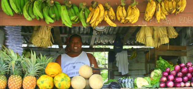 Фрукты в Доминикане продаются везде и всегда, но в разный сезон разные. А стоят обычно копейки!