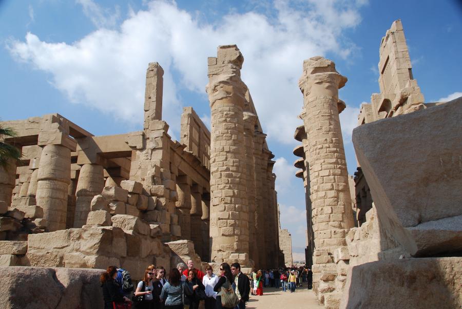 Отличная идея поехать на экскурсию в Египте в январе – Луксор (flickr.com / Michael Gwyther-Jones)