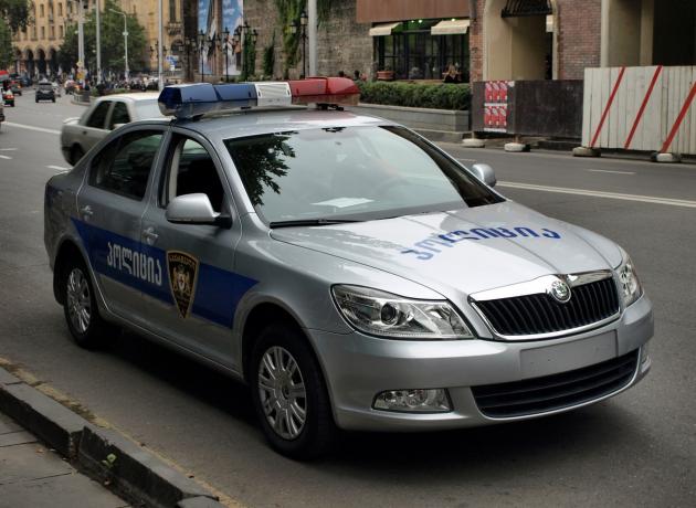Полиция в Грузии ездит на Шкода Октавиа (flickr.com / Vladimir Varfolomeev)