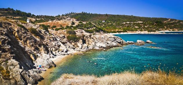 Халкидики - прекрасное место пляжного отдыха на материковой Греции