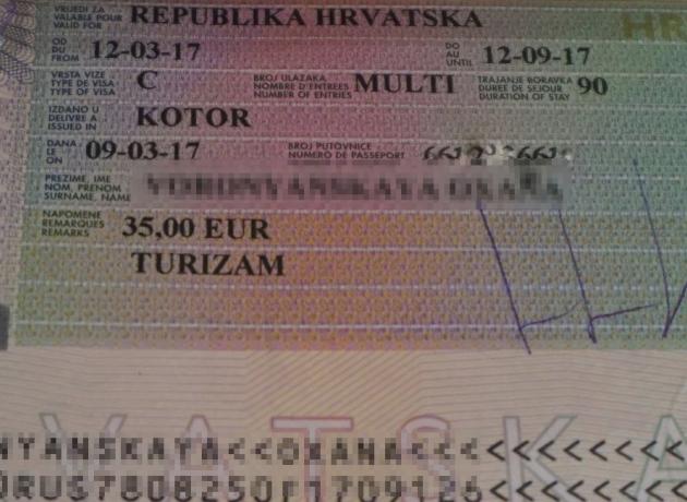 Для посещения Хорватии вам потребуется оформление  визы