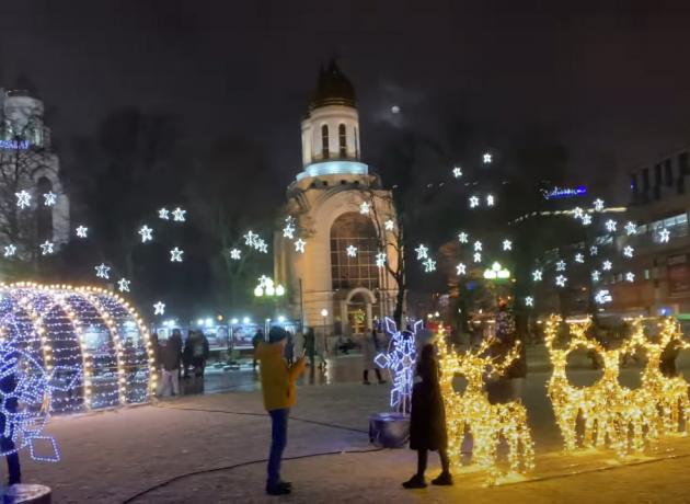 Рождественская атмосфера в Калининграде
