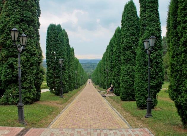 Средний парк в Кисловодске был заложен садоводов-пейзажистом Альбертом Регелем (livejournal.com/zabivan)