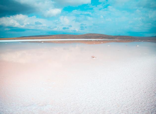 Кояшское озеро — солёное озеро морского происхождения, расположенное на Керченском полуострове  (фото flickr.com / Ekaterina Sotova)