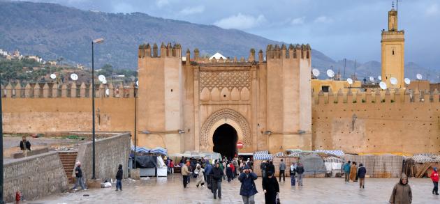 В ноябре в Марокко умеренно тепло - в среднем +20°C, но периодически идут дожди