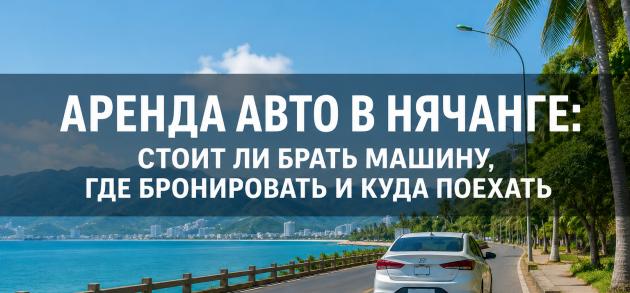 Аренда машины в Нячанге во Вьетнаме