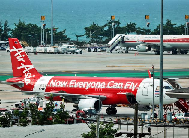 Популярный лоукостер по Азии AirAsia приземлился на Пхукет (foctavian / flickr.com)