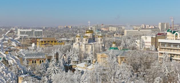 Погода в Пятигорске в феврале по прежнему холодная, но постепенно начинает чувствоваться приближение долгожданной весны