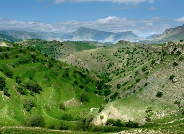 Дагестан в переводе означает 'горная страна' или 'страна гор' (flickr / varfolomeev)
