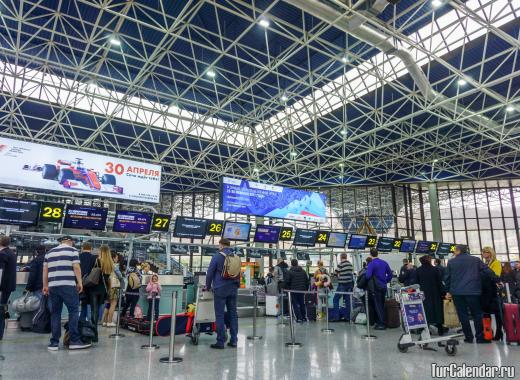 Аэропорт в Сочи – крупнейший узел местных и международных авиаперевозок в Южном федеральном округе России