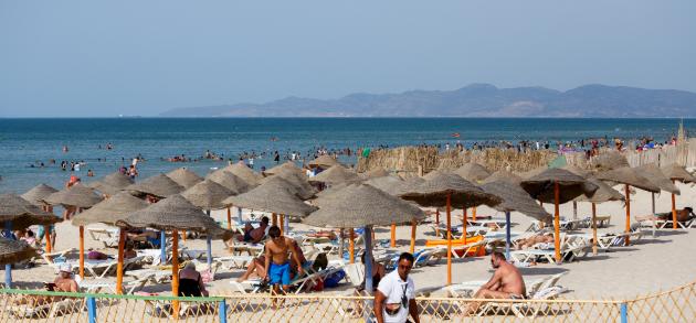 В августе в Тунисе очень влажно и жарко, такая погода подойдёт далеко не всем!