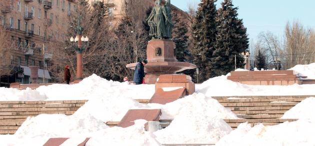 Погода в Волгограде в феврале стоит зимняя и холодная, возможны и сильные морозы
