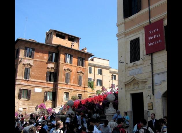Наши прогулки по апрельскому Риму, вот сколько туристов в это время