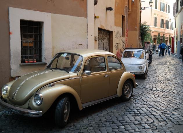 Старые авто в Риме