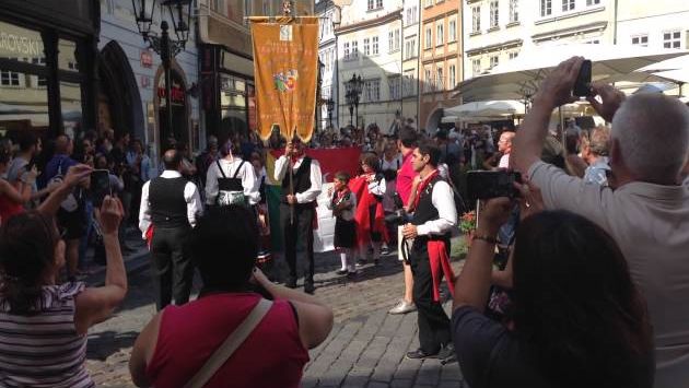 Прага: Prague International Folklore Dance Festival (Swiss and Spanish)