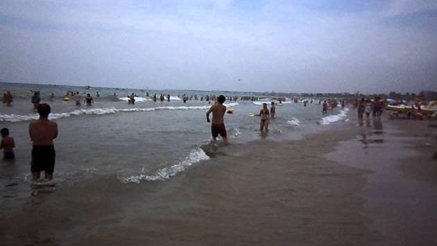 Август на Коста Дораде: SALOU BEACH August 2011