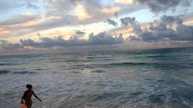 Сентябрь в Мексике: Trip to Cancun Mexico Beach Scenery September 2010