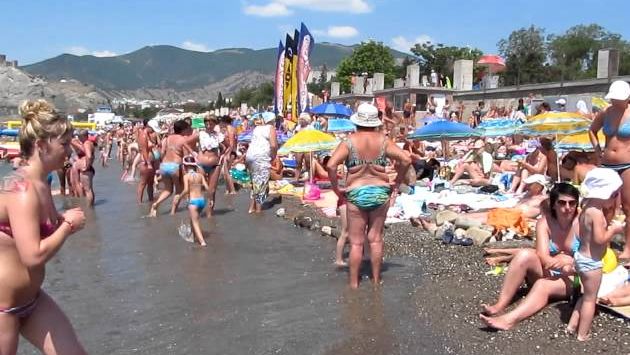 Судак. Лето, море, пляж - красота !!! Июнь 2013г