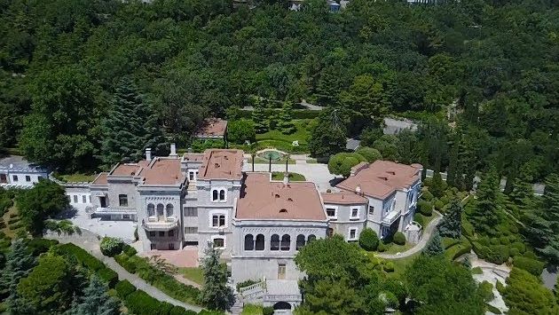 Резиденция ПРЕЗИДЕНТА в Крыму. Юсуповский ДВОРЕЦ.  Ялта crimea