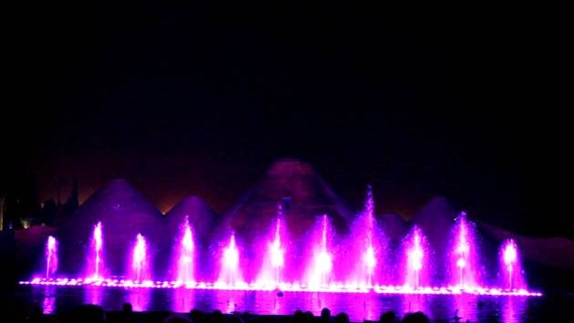 Октябрь, Кипр: Protaras 2012 - Magic Dancing Waters Show 1