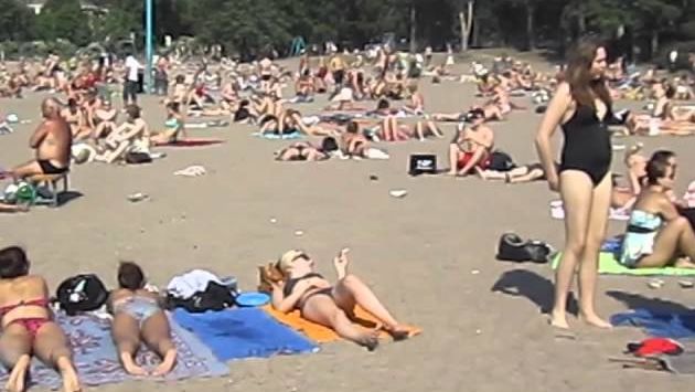 Июль в Финляндии: helsinki finland beach