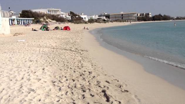 Италия: La Dune Beach, Porto Cesareo, Southern Italy March 2104