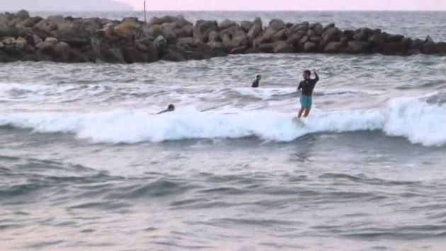 Апрель в Греции: Surfing in Crete , hotel " Marika "