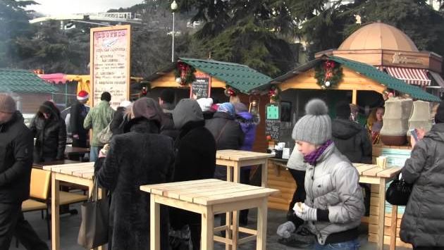 Январь: Рождественские гуляния 2015 в Ялте