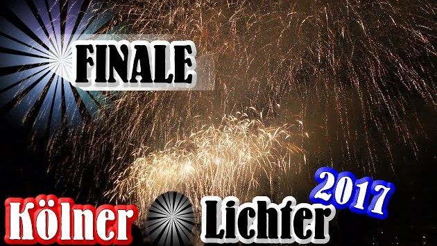 Июль: Kölner Lichter 2017 | FINALE | Größtes Feuerwerk Deutschlands [Full HD]