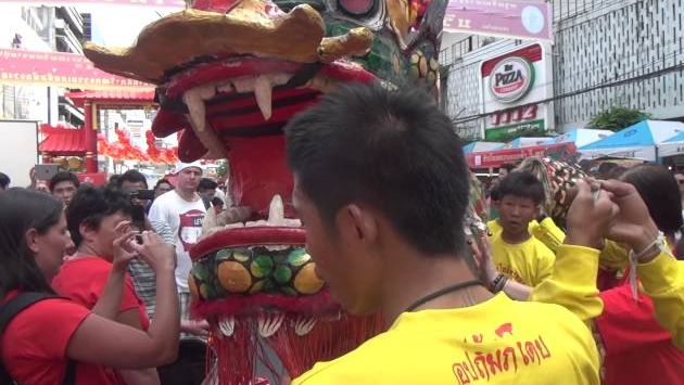 Бангкок: Китайский новый год в Чайнатауне Бангкока. Bangkok. Chinatown. Chinese New Year