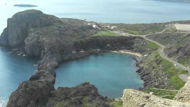 Родос, Февраль: Acropolis of Lindos~Rhodes, Greece