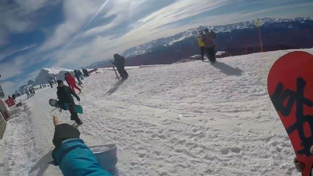 КРАСНАЯ ПОЛЯНА ROZA KHUTOR 2016 февраль Роза Хутор Сноуборд Лыжи Snowboard awolnation sail