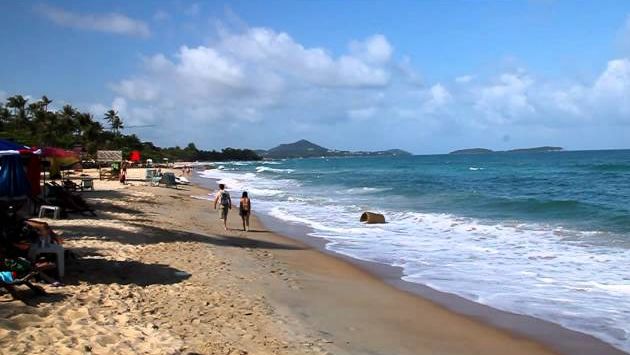 Пляж Чавенг Ной. февраль 2012 года