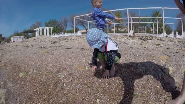 Мочим ножки в море! Апрель 2016, Евпатория!