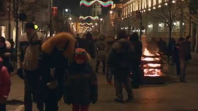 Вильнюс: Vasario 16 Vilnius 2015.February 16 - Independence Day of Lithuania Vilnius 2015