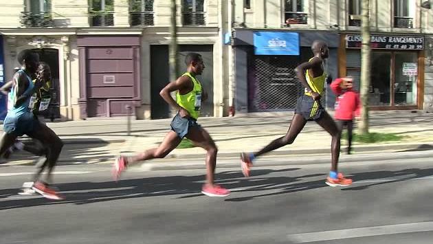Париж в апреле: Ambiance - Schneider Electric Marathon de Paris 2014