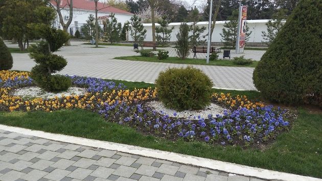 Анапа. Прогулка по Набережной 21 марта 2017 г.