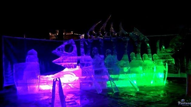 Санкт-Петербург, Декабрь: Ледовая сказка в Петропавловской крепости (2014)