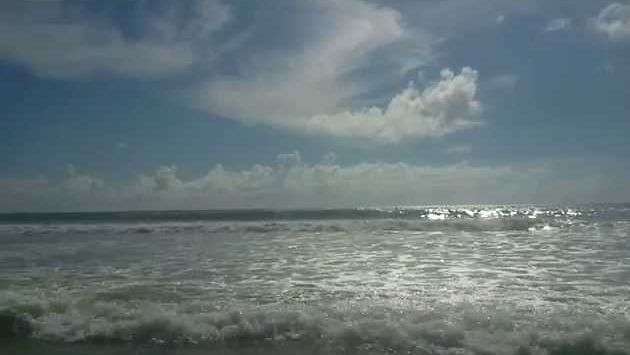 Сентябрь, Испания: Beach of El Palmar, Cadiz, Andalucia, Waves, Surfing