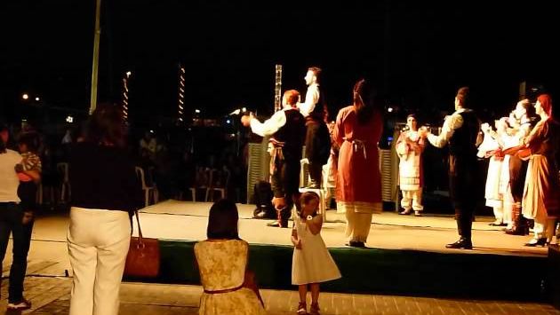 Июнь: Cypriot Glass Balance At Kataklysmos', or Festival of the Flood.